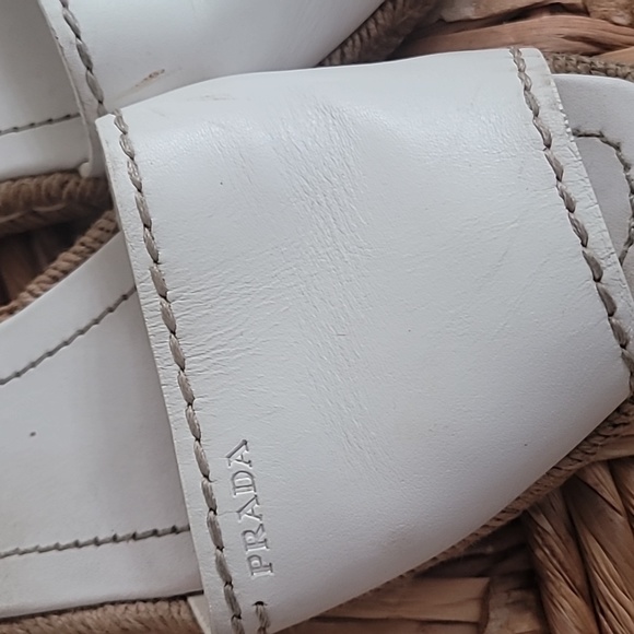 ๐ผ PRADA ESPADRILLES OPEN TOE SANDALS. - Picture 4 of 14